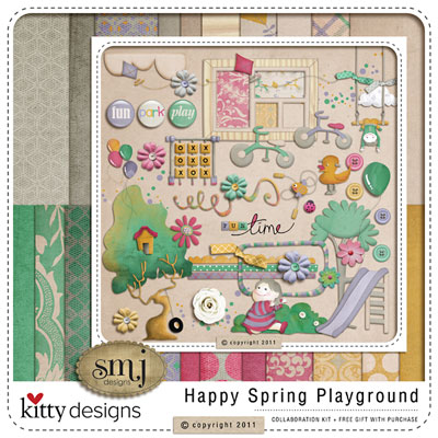Happy Spring Playground collab with Shabby Miss Jenn FREE GIFT with purchase