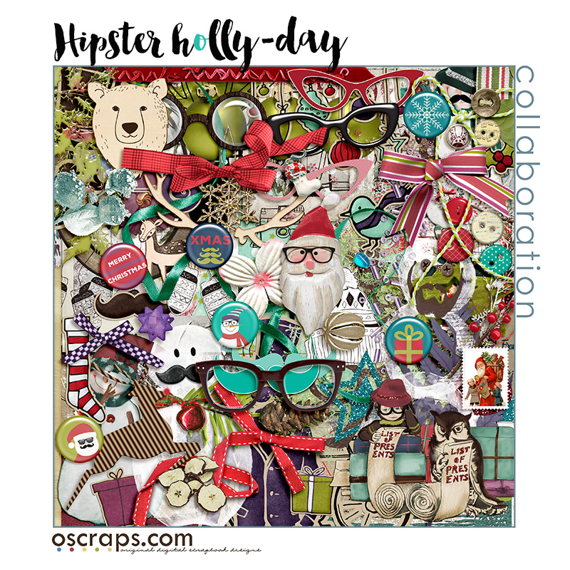 Hipster Hollyday - An Oscraps 2015 Collaboration 