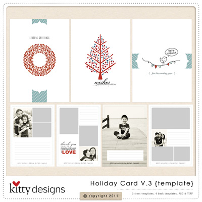 Holiday Card V 03 Template