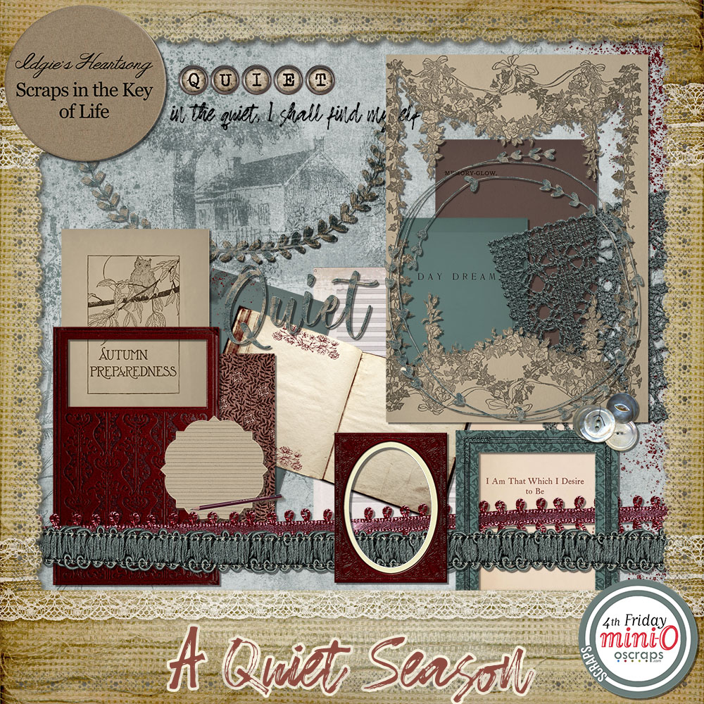 A Quiet Season - Mini O Kit by Idgie's Heartsong