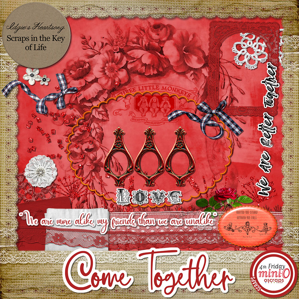 Come Together - Mini O Kit by Idgie's Heartsong