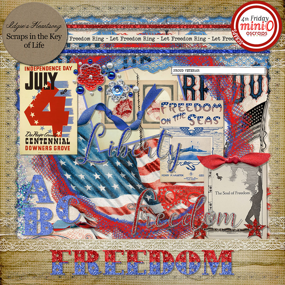 FREEDOM - Mini Kit 2 by Idgie's Heartsong