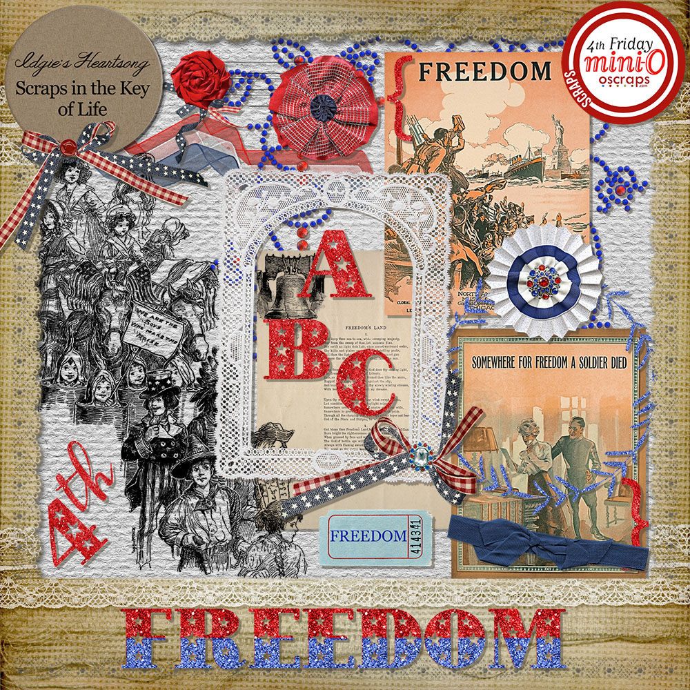 FREEDOM - Mini Kit 1 by Idgie's Heartsong