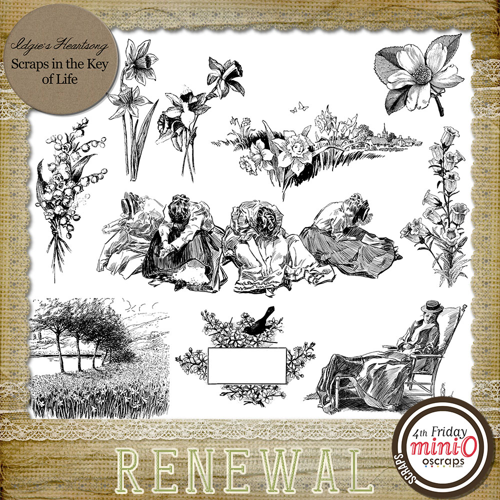 RENEWAL - 10 PNG Stamps and ABR Brushes by Idgie's Heartsong