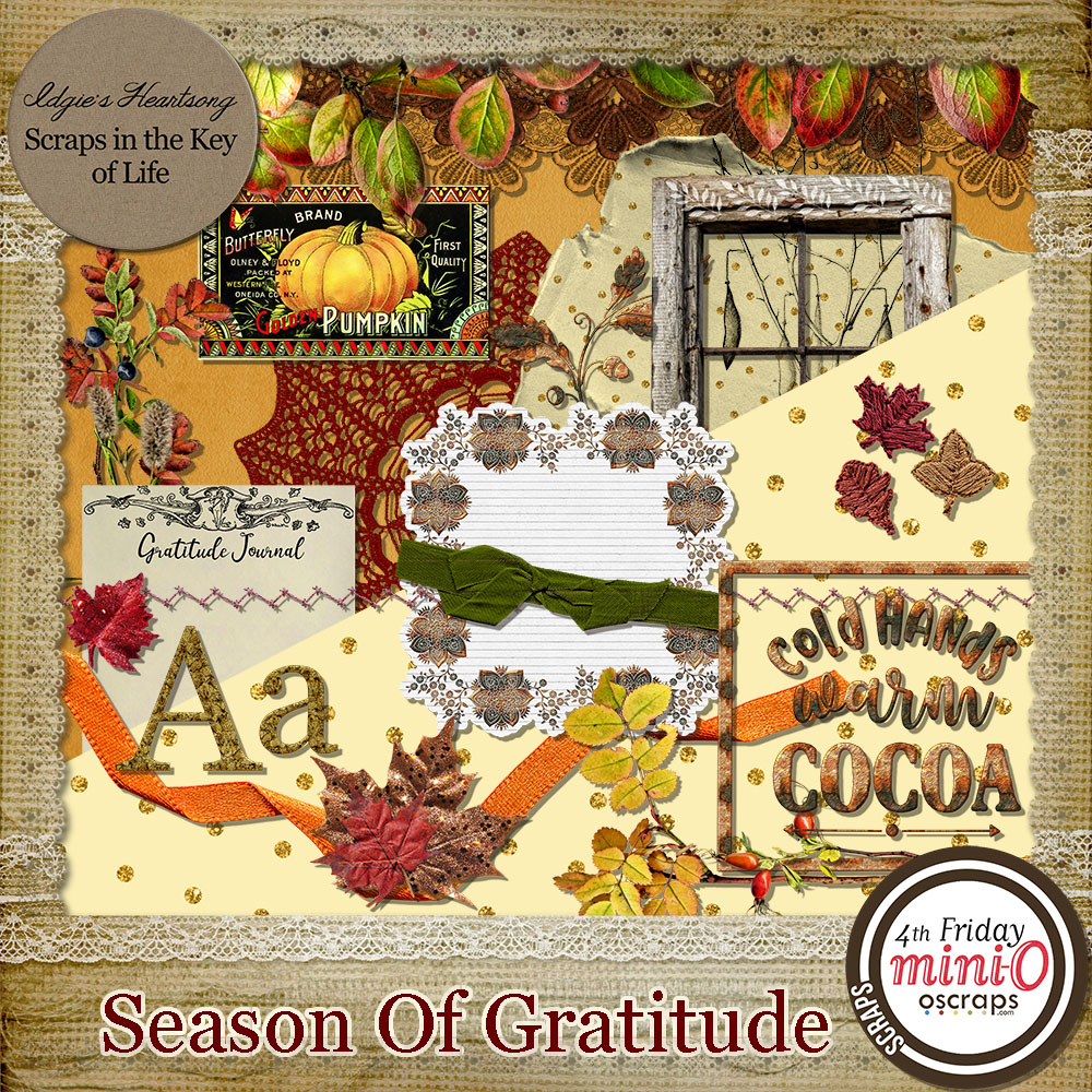 Season Of Gratitude Mini Kit by Idgie's Heartsong