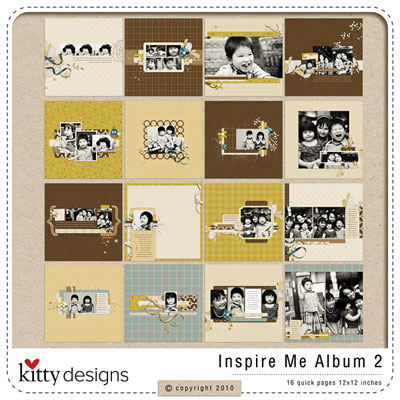 Inspire Me Album 02 Quick Pages