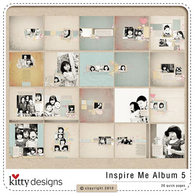 Inspire Me Album 05 Quick Pages