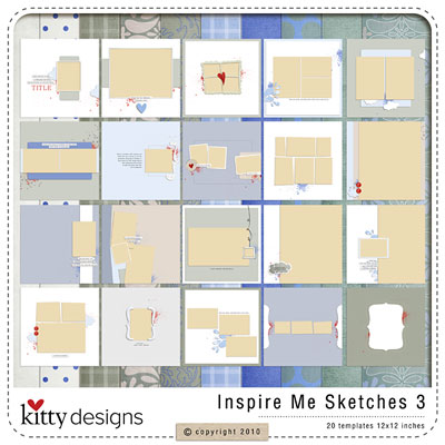 Inspire Me Sketches 03 Templates