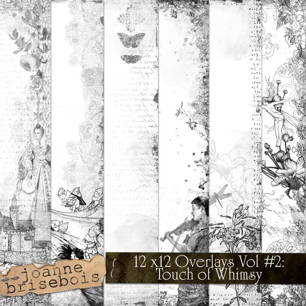 12x12 Overlays Volume 2 Touch of Whimsy Elements
