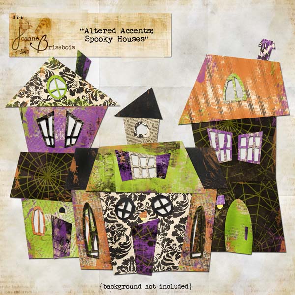 Altered Accents: Spooky Houses Element Pack