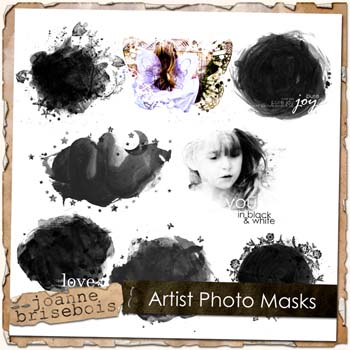 Artist Photo Masks Element Pack