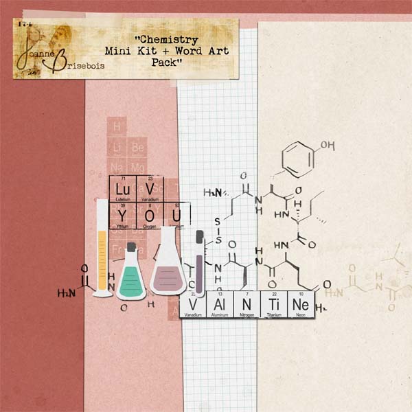 Chemistry Mini Kit + Word Art Pack