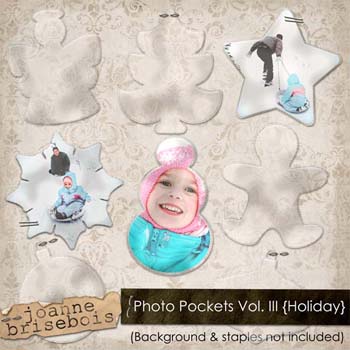 Photo Pockets Vol. III {Holiday} Element Pack