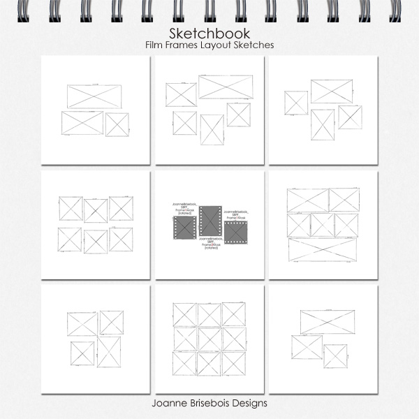 Sketchbook Film Frames Layout Sketches