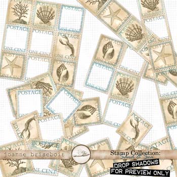 Stamp Collection: Sand & Sea Element Pack