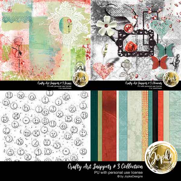 Crafty Art Snippets # 3 Collection