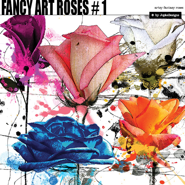 Fancy Art Roses # 1