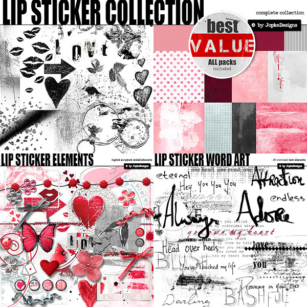 Lip Sticker Collection