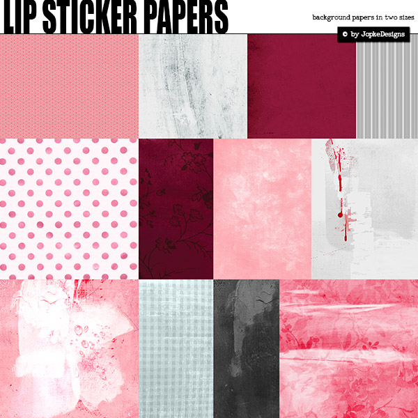 Lip Sticker Papers