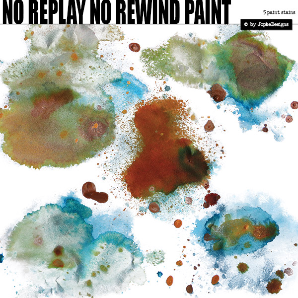 No Replay No Rewind Paint