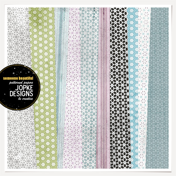 Someone Beautiful Patterned Papers
