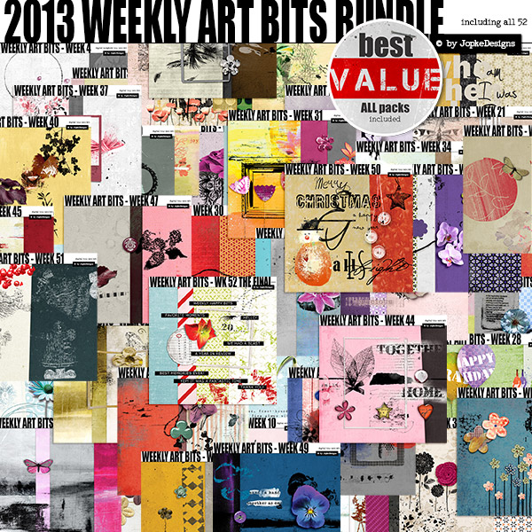 2013 Weekly Art Bits Bundle