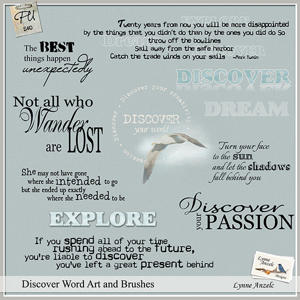 Discover WordArt and Brushes