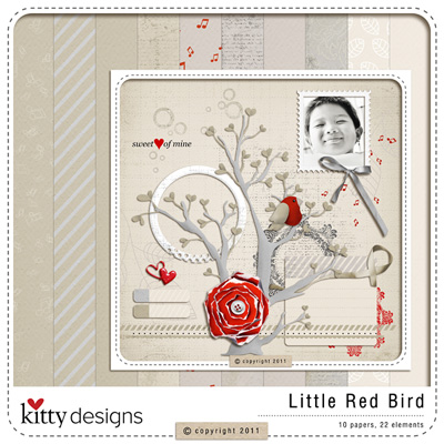Little Red Bird FREE GIFT with PURCHASE