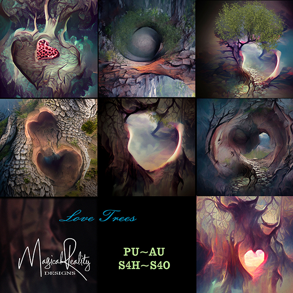 Love Trees by MagicalReality Designs