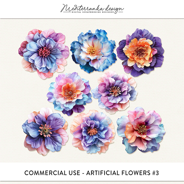 CU - Artificial flowers #3  
