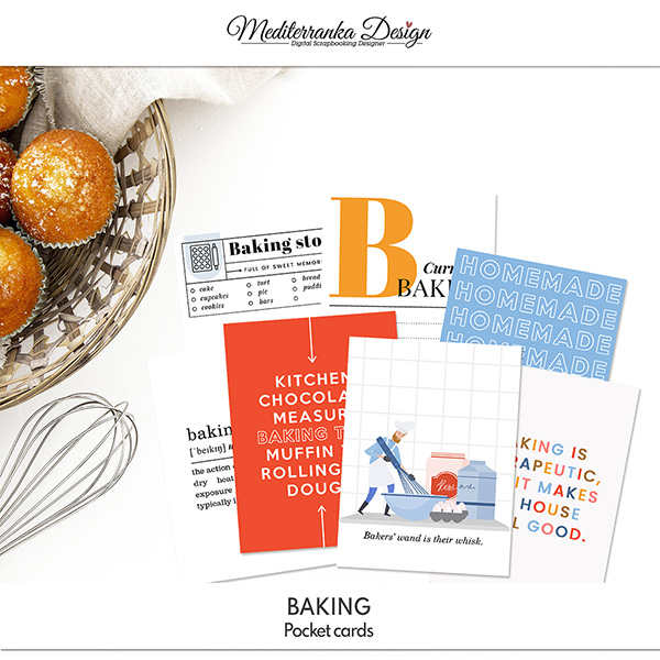 Baking (Pocket cards)  