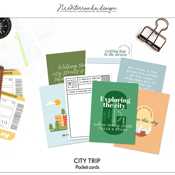 City trip (Pocket cards)  