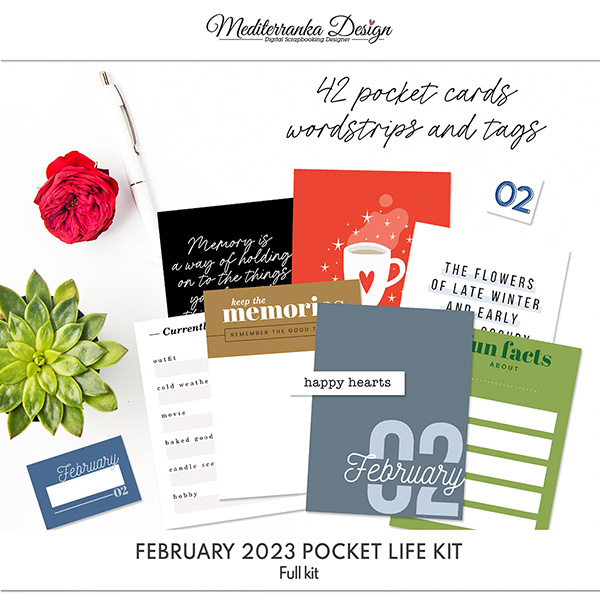 February 2023 Pocket life kit (Full kit) 