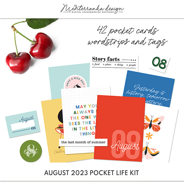 August 2023 Pocket life kit (Full kit) 