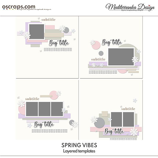 Spring vibes (Layered templates) 