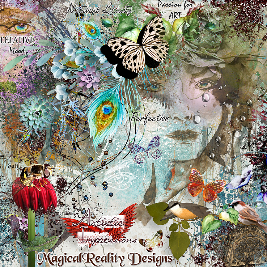 Artistic Impressions 1 by MagicalReality Designs 