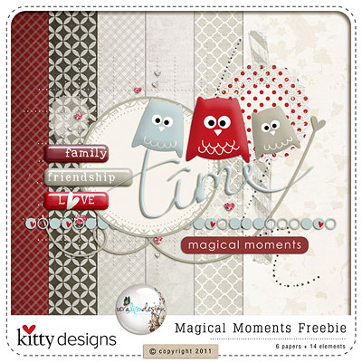 Magical Moments Freebie by Kitty Designs & Vera Lim 