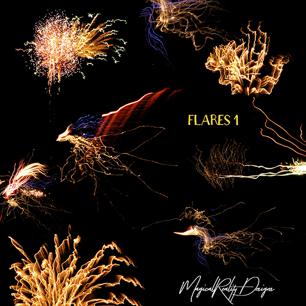 Flares 1 CU by MagicalReality Designs