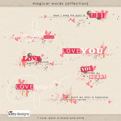 Magical Words Affection