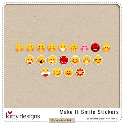 Make It Smile Stickers