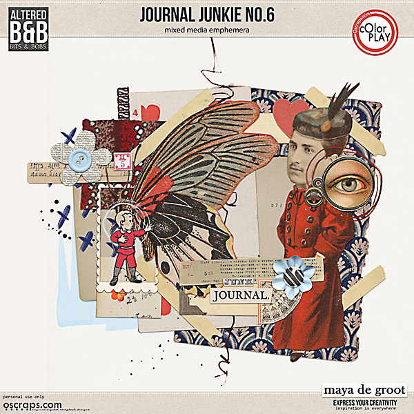 Journal Junkie No. 6 by Maya de Groot