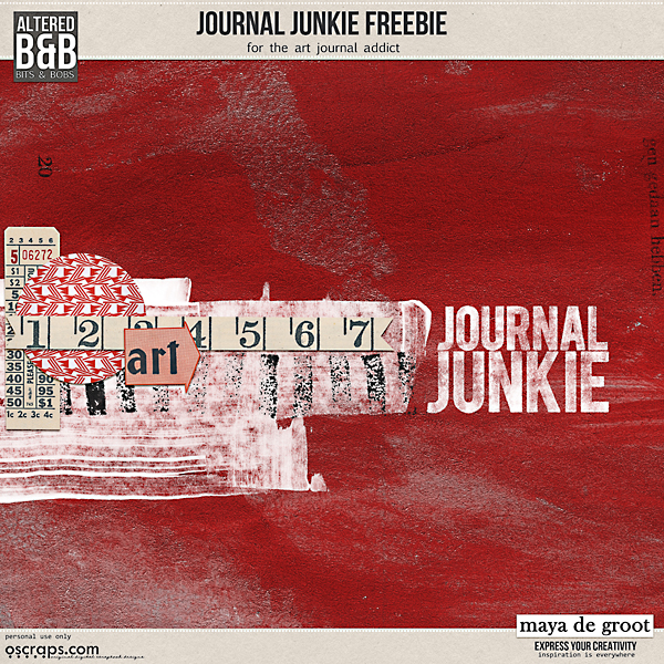 Journal Junkie Freebie