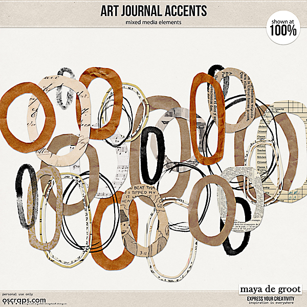 Art Journal Accents by Maya de Groot