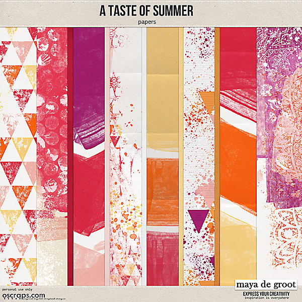 A taste of Summer, Papers  [TBR]