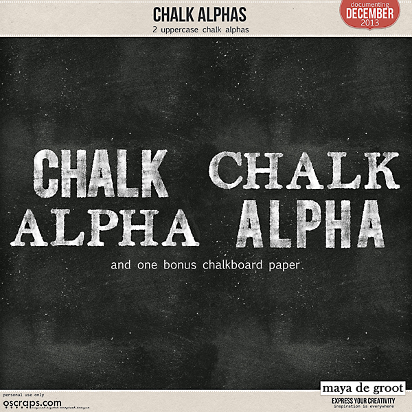 Chalk Alphas