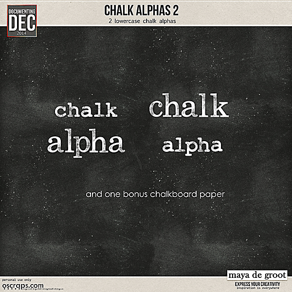 Chalk Alphas 2 