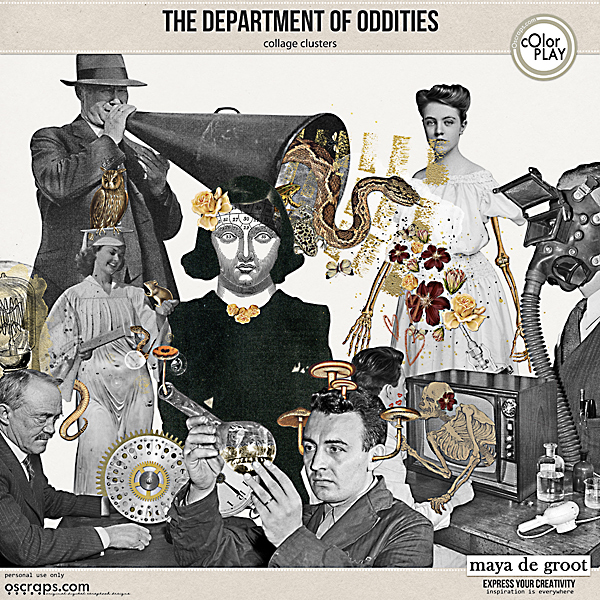 The Department of Oddities by Maya de Groot