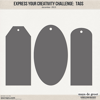 Express Your Creativity Challenge: Tags