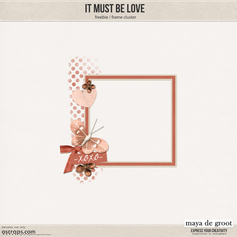 It Must Be Love - Gift by Maya de Groot  