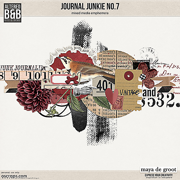 Journal Junkie No. 7 by Maya de Groot